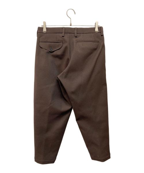 KOLOR（カラー）KOLOR (カラー) 2タックパンツ Pe/クロップド ブラウン サイズ:1の古着・服飾アイテム