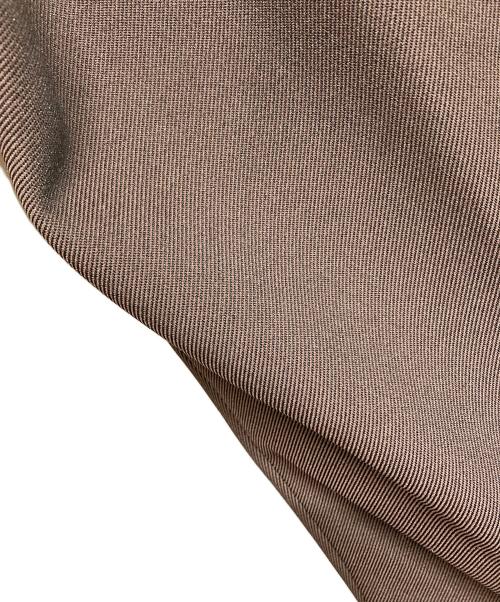 KOLOR（カラー）KOLOR (カラー) 2タックパンツ Pe/クロップド ブラウン サイズ:1の古着・服飾アイテム