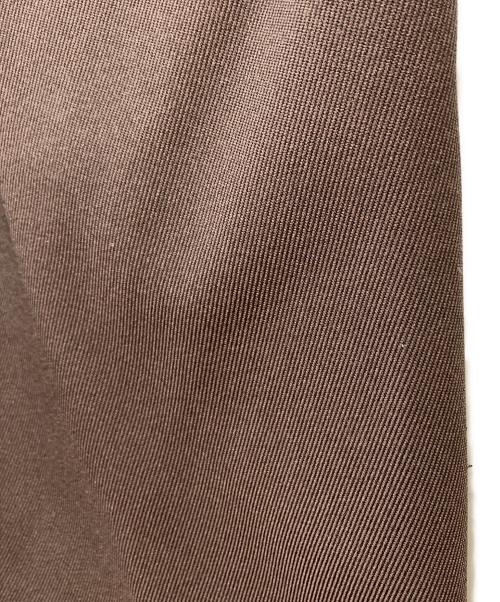 KOLOR（カラー）KOLOR (カラー) 2タックパンツ Pe/クロップド ブラウン サイズ:1の古着・服飾アイテム