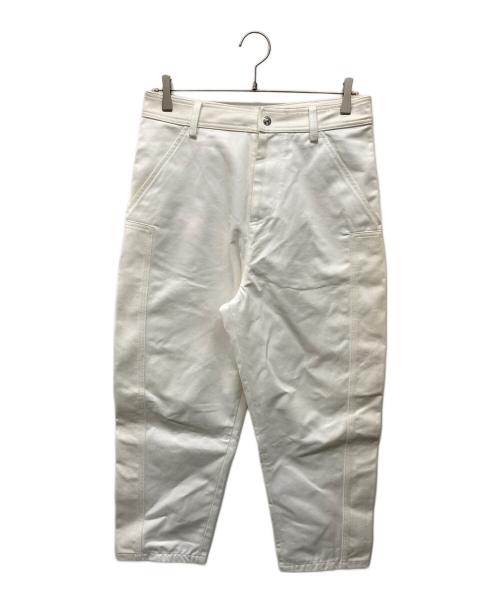 VALENTINO（ヴァレンティノ）VALENTINO (ヴァレンティノ) テーパードパンツ ホワイト サイズ:SIZE 44の古着・服飾アイテム
