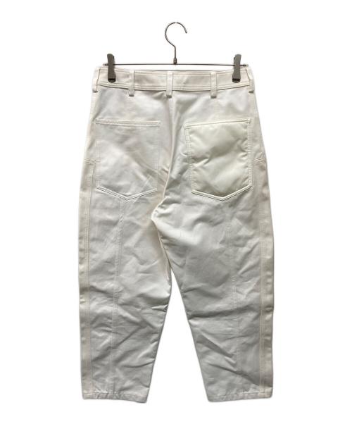 VALENTINO（ヴァレンティノ）VALENTINO (ヴァレンティノ) テーパードパンツ ホワイト サイズ:SIZE 44の古着・服飾アイテム