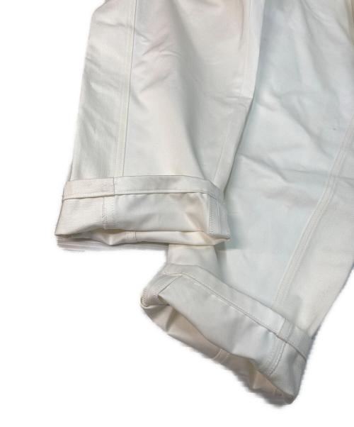 VALENTINO（ヴァレンティノ）VALENTINO (ヴァレンティノ) テーパードパンツ ホワイト サイズ:SIZE 44の古着・服飾アイテム