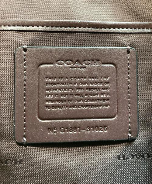 COACH（コーチ）COACH (コーチ) 2WAYショルダーバッグ パープルの古着・服飾アイテム