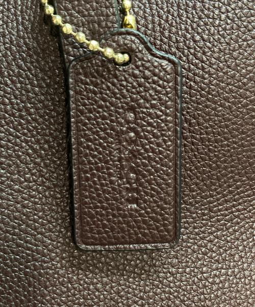COACH（コーチ）COACH (コーチ) 2WAYショルダーバッグ パープルの古着・服飾アイテム