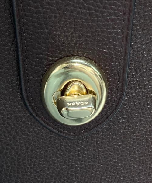 COACH（コーチ）COACH (コーチ) 2WAYショルダーバッグ パープルの古着・服飾アイテム