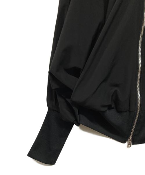 LIMI feu（リミフゥ）LIMI feu (リミフゥ) リブジップアップジャケット 95SS ブラック サイズ:Sの古着・服飾アイテム