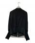 LIMI feu (リミフゥ) リブジップアップジャケット 95SS ブラック サイズ:S：18000円
