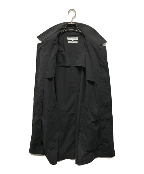 COMME des GARCONS SHIRT（コムデギャルソンシャツ）COMME des GARCONS SHIRT (コムデギャルソンシャツ) インサイドアウトスリーブコート フランス製 ブラック サイズ:Sの古着・服飾アイテム