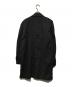 COMME des GARCONS SHIRT (コムデギャルソンシャツ) インサイドアウトスリーブコート フランス製 ブラック サイズ:S：18000円