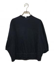 45R（フォーティファイブ・アール）の古着「スーピマ天竺のドルマンTシャツ 日本製」｜ネイビー