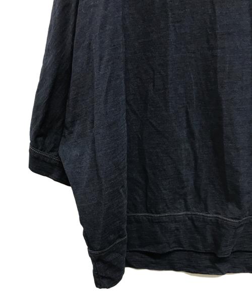 45R（フォーティファイブ・アール）45R (フォーティファイブ・アール) スーピマ天竺のドルマンTシャツ 日本製 ネイビー サイズ:SIZE 0の古着・服飾アイテム