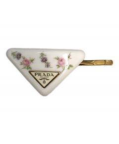 中古・古着通販】PRADA (プラダ) ベルベット シュシュ ピンク