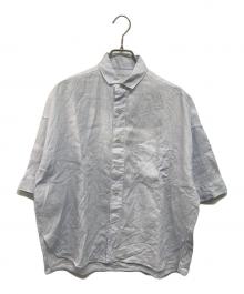 ticca（ティッカ）の古着「SHORT SLEEVE SHIRT/シャツ 26SS販売アイテム リネン 麻」｜ブルー