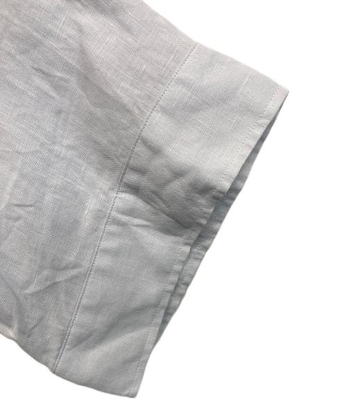 ticca（ティッカ）ticca (ティッカ) SHORT SLEEVE SHIRT/シャツ 26SS販売アイテム リネン 麻 ブルー サイズ:Freeの古着・服飾アイテム
