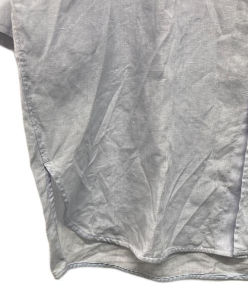 ticca（ティッカ）ticca (ティッカ) SHORT SLEEVE SHIRT/シャツ 26SS販売アイテム リネン 麻 ブルー サイズ:Freeの古着・服飾アイテム