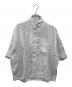 ticca（ティッカ）の古着「SHORT SLEEVE SHIRT/シャツ 26SS販売アイテム リネン 麻」｜ブルー