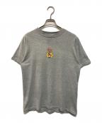stussyステューシー）の古着「Tシャツ 紺タグ USA製」｜グレー