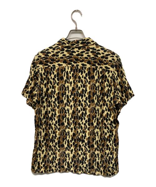 WACKO MARIA（ワコマリア）WACKO MARIA (ワコマリア) レオパードレーヨンハワイアンシャツ 日本製 イエロー サイズ:Mの古着・服飾アイテム