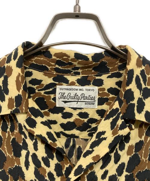 WACKO MARIA（ワコマリア）WACKO MARIA (ワコマリア) レオパードレーヨンハワイアンシャツ 日本製 イエロー サイズ:Mの古着・服飾アイテム