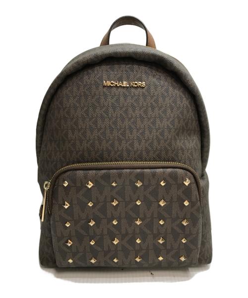 MICHAEL KORS（マイケルコース）MICHAEL KORS (マイケルコース) ERIN MD BACKPACK/エリン ミディアム バックパック ブラウンの古着・服飾アイテム