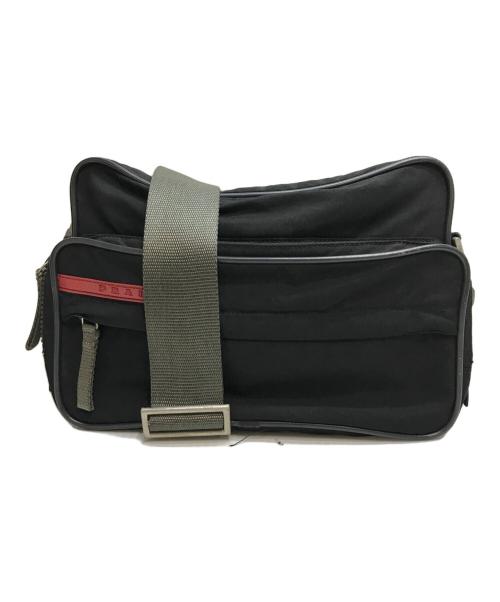 PRADA SPORTS（プラダスポーツ）PRADA SPORTS (プラダスポーツ) ナイロンショルダーバッグ イタリア製 Y2K ブラックの古着・服飾アイテム