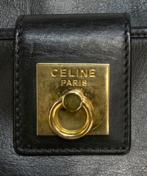 CELINE（セリーヌ）CELINE (セリーヌ) ヴィンテージショルダーバッグ ブラックの古着・服飾アイテム