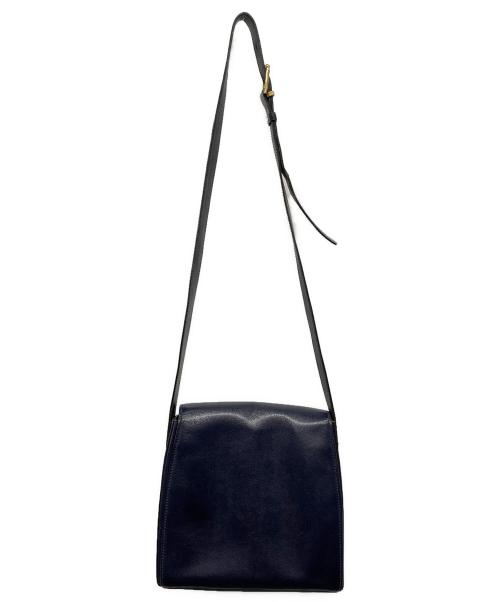 CELINE（セリーヌ）CELINE (セリーヌ) ヴィンテージショルダーバッグ ネイビーの古着・服飾アイテム