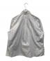 tricot COMME des GARCONS (トリココムデギャルソン) フリルストライプシャツ ドメス 日本製 ブルー サイズ:M：15000円