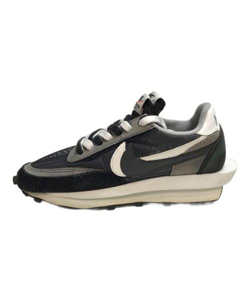 NIKE（ナイキ）NIKE (ナイキ) sacai (サカイ) LD WAFFLE/ エルディー ワッフル ローカットスニーカー ブラック サイズ:SIZE 23.5cmの古着・服飾アイテム