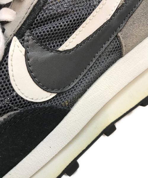 NIKE（ナイキ）NIKE (ナイキ) sacai (サカイ) LD WAFFLE/ エルディー ワッフル ローカットスニーカー ブラック サイズ:SIZE 23.5cmの古着・服飾アイテム