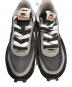 中古・古着 NIKE (ナイキ) sacai (サカイ) LD WAFFLE/ エルディー ワッフル ローカットスニーカー ブラック サイズ:SIZE 23.5cm：12000円