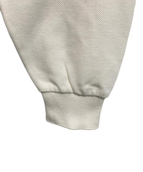 BALENCIAGA（バレンシアガ）BALENCIAGA (バレンシアガ) 襟ロゴバイカラーカットソー 日本製 ブラウン サイズ:Mの古着・服飾アイテム