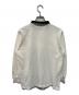 BALENCIAGA (バレンシアガ) 襟ロゴバイカラーカットソー 日本製 ブラウン サイズ:M：18000円