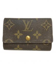 LOUIS VUITTON（ルイ ヴィトン）の古着「ミュルティクレ6 モノグラム 6連キーケース」｜ブラウン
