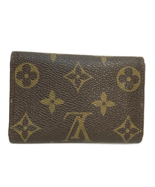 LOUIS VUITTON（ルイ ヴィトン）LOUIS VUITTON (ルイ ヴィトン) ミュルティクレ6 モノグラム 6連キーケース ブラウンの古着・服飾アイテム