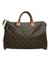 LOUIS VUITTON（ルイ ヴィトン）の古着「スピーディ30 モノグラム ハンドバッグ」｜ブラウン