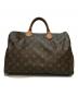 LOUIS VUITTON (ルイ ヴィトン) スピーディ30 モノグラム ハンドバッグ ブラウン サイズ:30：75000円