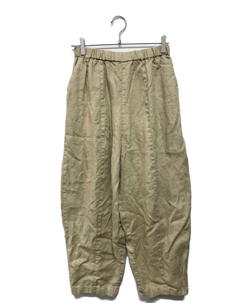 KAGURE（カグレ）KAGURE (カグレ) リネンボリュームパンツ ベージュ サイズ:SIZE Freeの古着・服飾アイテム