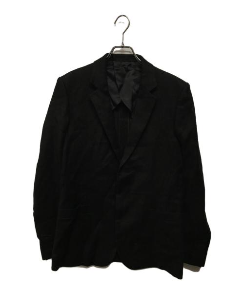 JOHN LAWRENCE SULLIVAN（ジョン ローレンス サリバン）JOHN LAWRENCE SULLIVAN (ジョン ローレンス サリバン) リネン2Bジャケットセットアップ ブラック サイズ:SIZE 36の古着・服飾アイテム