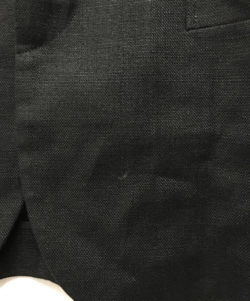 JOHN LAWRENCE SULLIVAN（ジョン ローレンス サリバン）JOHN LAWRENCE SULLIVAN (ジョン ローレンス サリバン) リネン2Bジャケットセットアップ ブラック サイズ:SIZE 36の古着・服飾アイテム