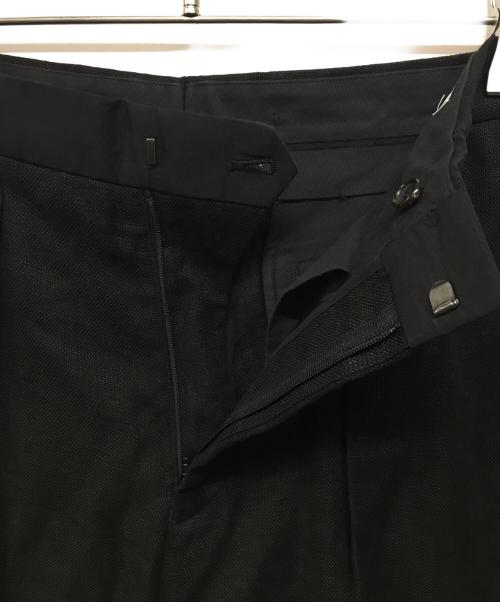 JOHN LAWRENCE SULLIVAN（ジョン ローレンス サリバン）JOHN LAWRENCE SULLIVAN (ジョン ローレンス サリバン) リネン2Bジャケットセットアップ ブラック サイズ:SIZE 36の古着・服飾アイテム