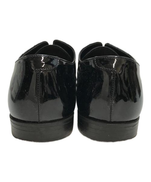 Crockett & Jones（クロケット＆ジョーンズ）Crockett & Jones (クロケット＆ジョーンズ) CHEAM/チーム プレーントゥ パテントレザー レースアップ ドレス シューズ ブラック サイズ:SIZE 8 1/2の古着・服飾アイテム