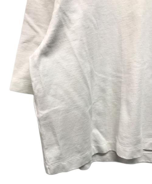 MARNI（マルニ）MARNI (マルニ) COMPACT JERSEY / 3Dロゴ入りクロップドロゴTシャツ イタリア製 ホワイト サイズ:SIZE 40の古着・服飾アイテム
