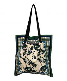 MARNI（マルニ）の古着「花柄マーケットバンダナトートバッグ」｜グリーン