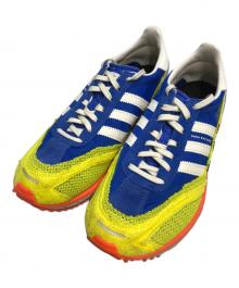 adidas×Bad Bunny（アディダス×バッドバニー）の古着「BB ADIZERO 72　ドッキングスニーカー」｜ネイビー×イエロー