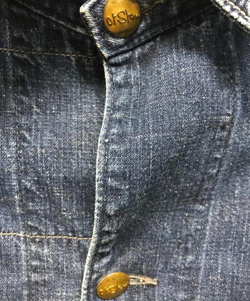 orSlow（オアスロウ）orSlow (オアスロウ) デニムカバーオール 50sモデル インディゴ サイズ:Mの古着・服飾アイテム