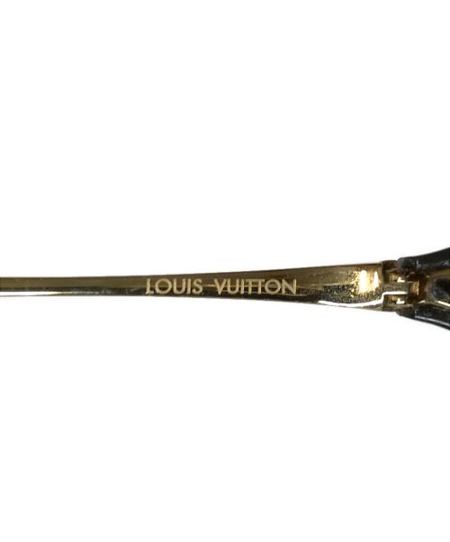 LOUIS VUITTON（ルイ ヴィトン）LOUIS VUITTON (ルイ ヴィトン) デイジー ブラウングラデーション サングラス　サイドＬＶロゴ ブラウンの古着・服飾アイテム