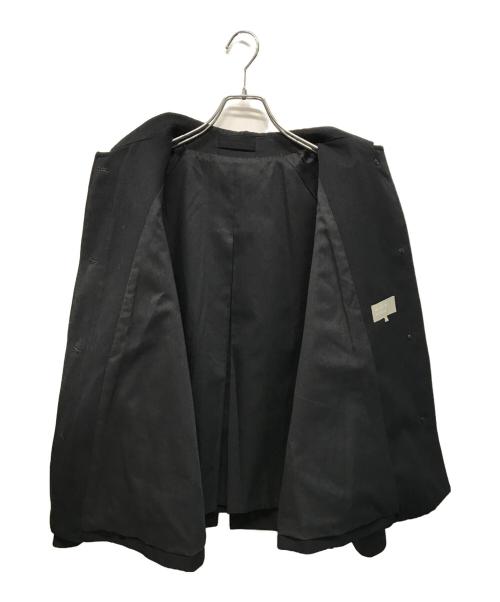 MARGARET HOWELL（マーガレットハウエル）MARGARET HOWELL (マーガレットハウエル) COTTON WOOL TWILL（コットン・ウール・ツイル）ショートコート ブラック サイズ:1の古着・服飾アイテム