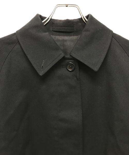 MARGARET HOWELL（マーガレットハウエル）MARGARET HOWELL (マーガレットハウエル) COTTON WOOL TWILL（コットン・ウール・ツイル）ショートコート ブラック サイズ:1の古着・服飾アイテム