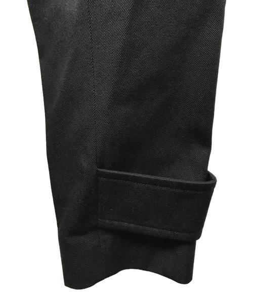 MARGARET HOWELL（マーガレットハウエル）MARGARET HOWELL (マーガレットハウエル) COTTON WOOL TWILL（コットン・ウール・ツイル）ショートコート ブラック サイズ:1の古着・服飾アイテム